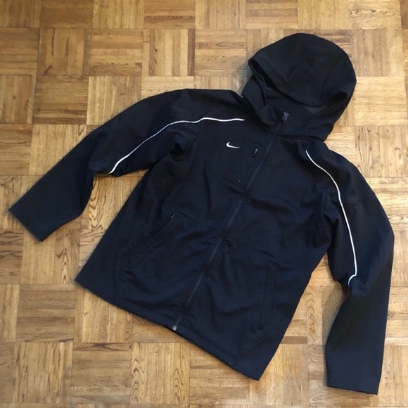 nike fleece lined jacket mens